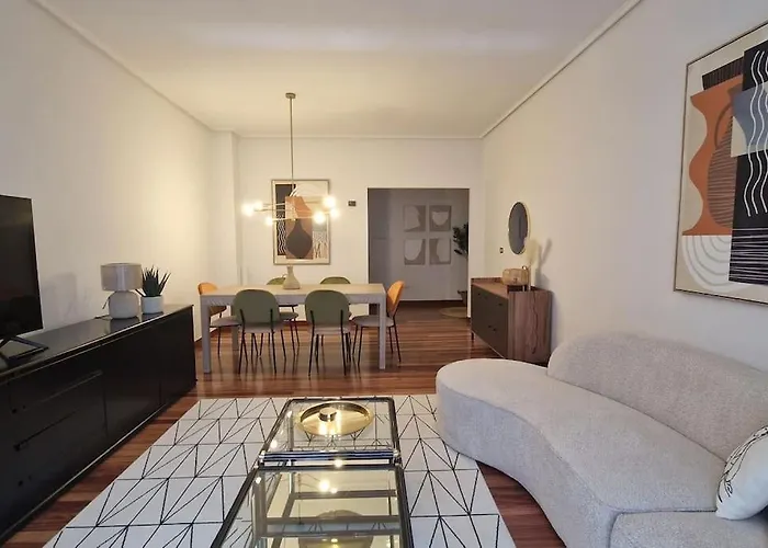 130m2 Premium & & Parking - Aloha アパート ビルバオ