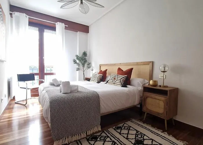 130m2 Premium & & Parking - Aloha * ビルバオ